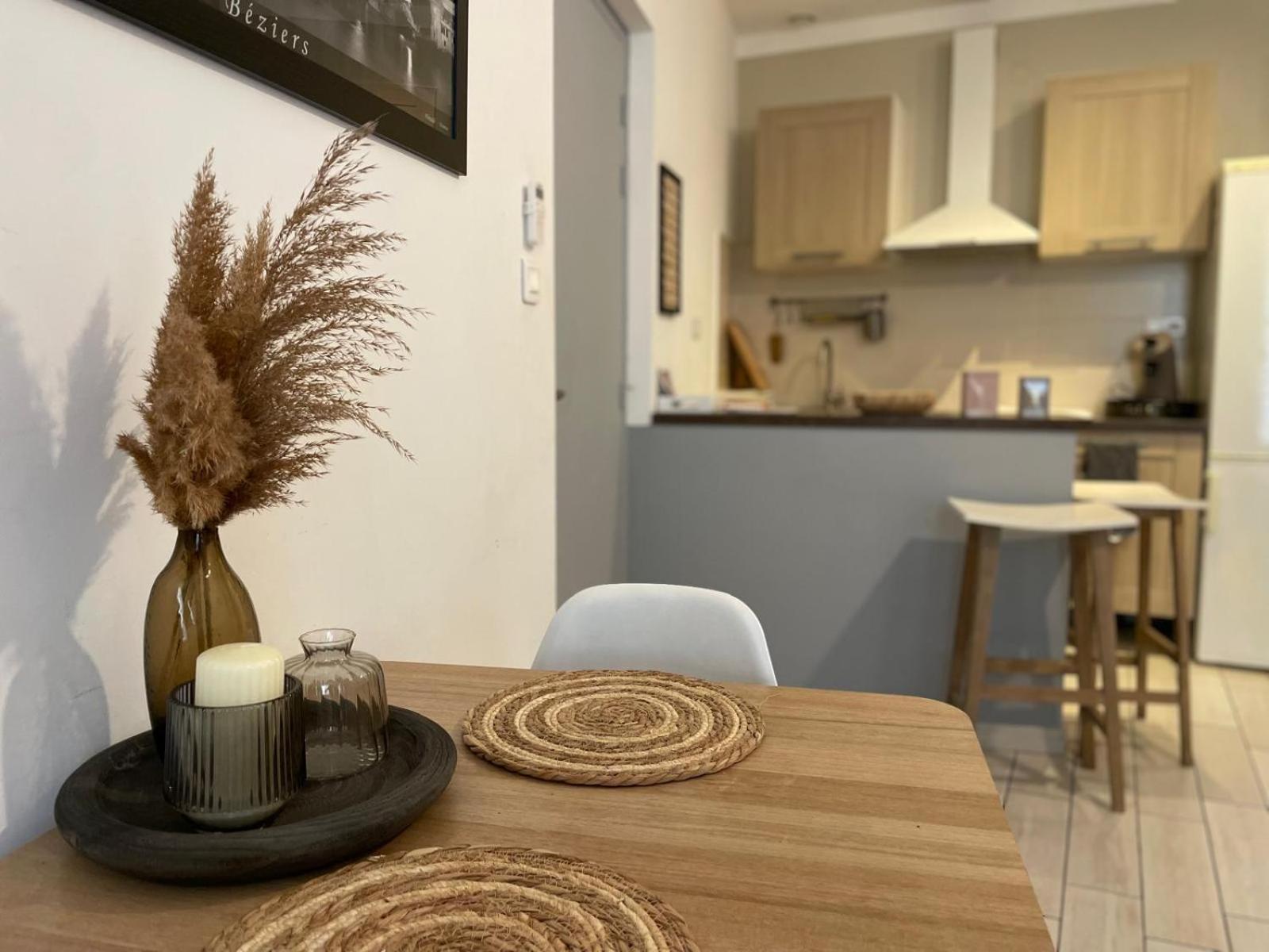 Joli Appartement Hypercentre T2, Classe Meuble De Tourisme 3 Avec Parking Gratuit 贝济耶 外观 照片